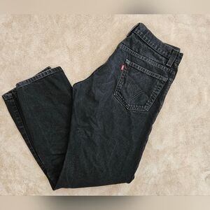 Levi's Men's Black Bootcut Jeans